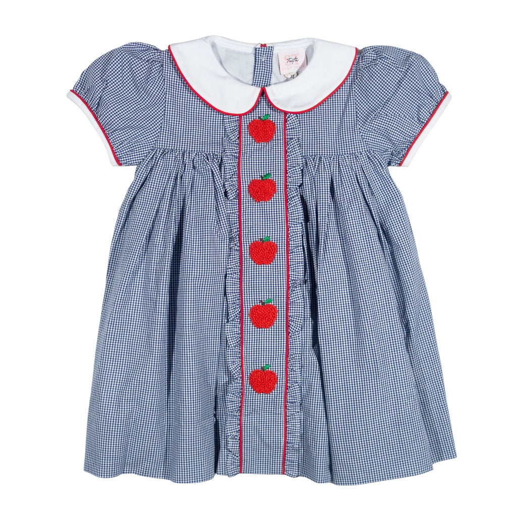 Navy Apple Dress