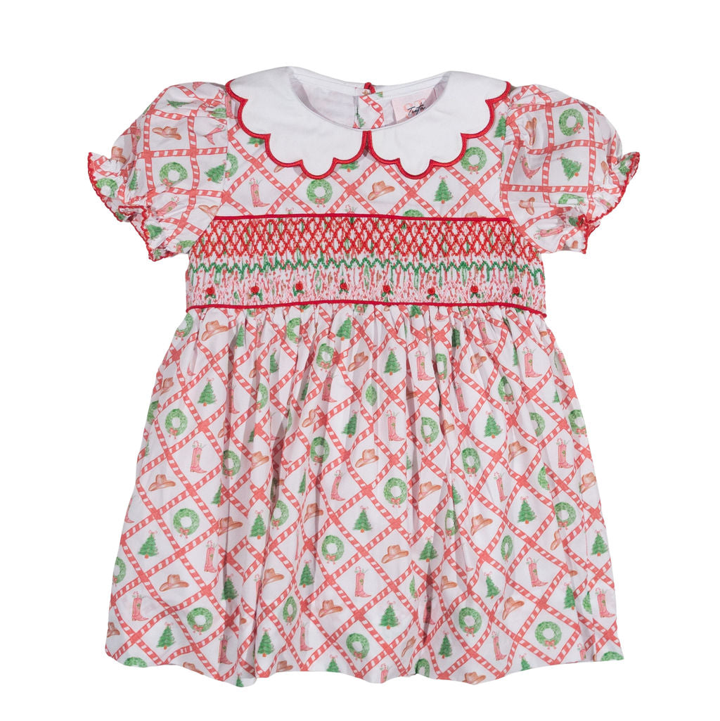 Cowgirl Christmas Dress