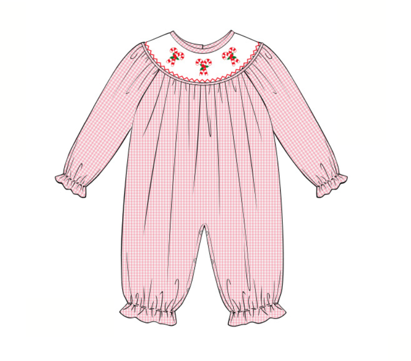 I Want Candy - Cane Romper