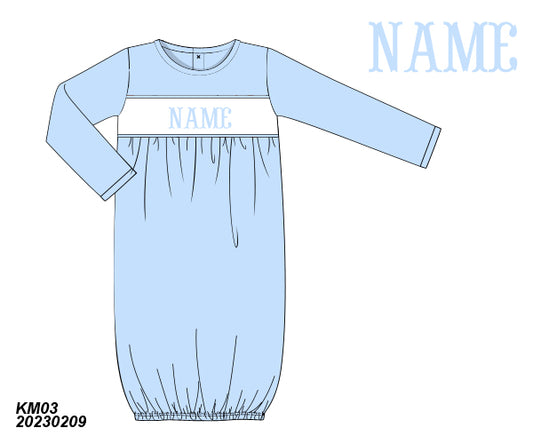 PERSONALIZED BLUE GOWN PRE-ORDER