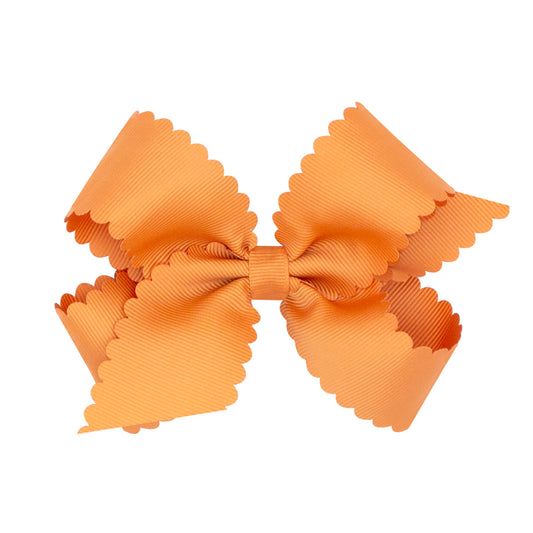 Medium Scallop Bow - Ginger