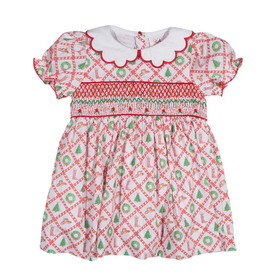 Cowgirl Christmas Dress