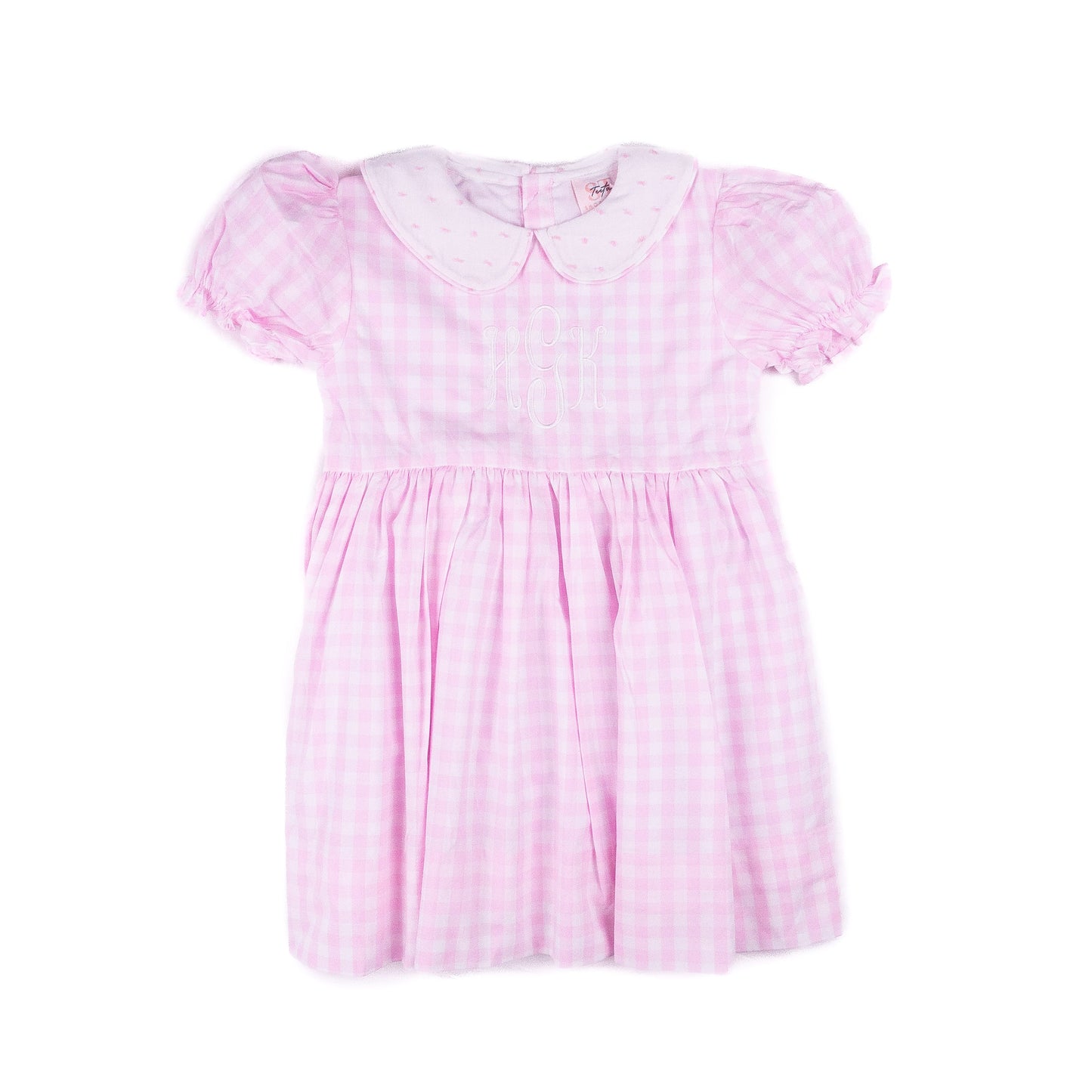 Kylie Dress - Pink Swiss