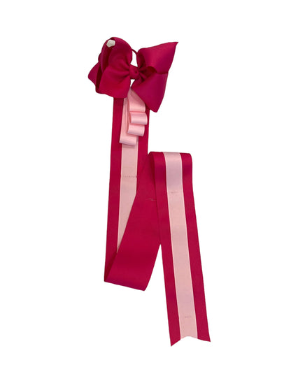 Bow Holder - Hot Pink/Pink - George & Co.