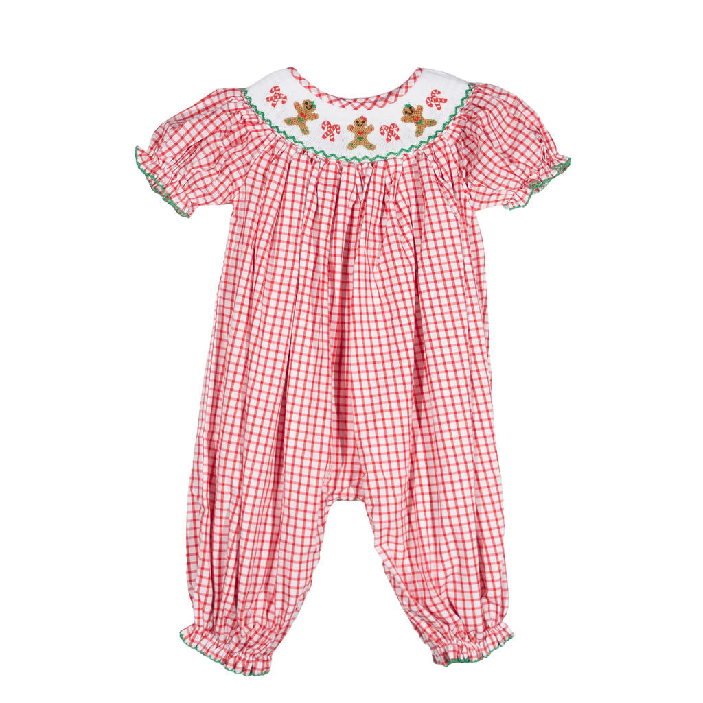 Gingerbread Man - Riley Romper