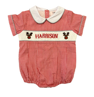 PERSONALIZED BOY REINDEER BUBBLE PRE-ORDER