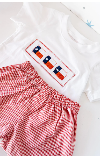 Texas flag Short Set