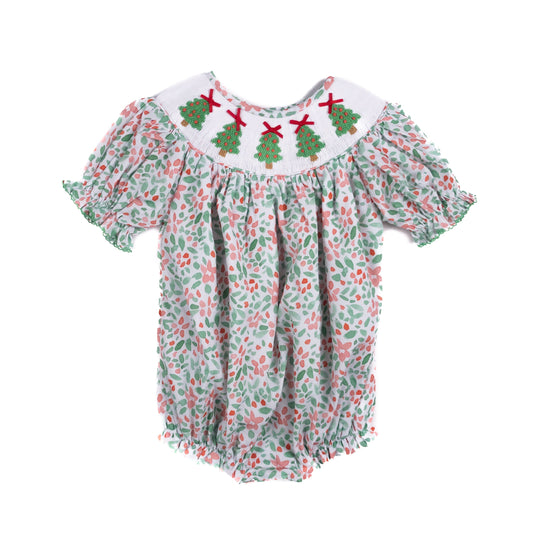 Christmas Tree Floral Bubble