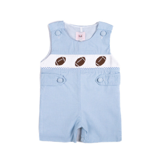 Football Blue Gingham - Henry Jon Jon