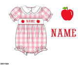 PERSONALIZED PINK APPLE BUBBLE PRE-ORDER