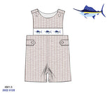 MARLIN KHAKI SEERSUCKER JON JON