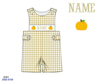 PERSONALIZED PUMPKIN JON JON PRE-ORDER