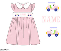 PERSONALIZED PINK GOLF DRESS PRE-ORDER