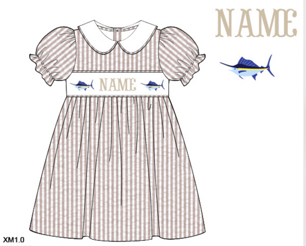 PERSONALIZED MARLIN DRESS PRE-ORDER