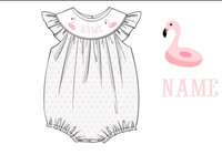 PERSONALIZED FLAMINGO BUBBLE PRE-ORDER