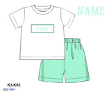 PERSONALIZED JAMES TEE/SHORT SET PRE-ORDER