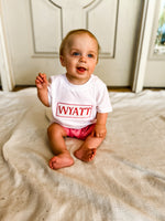 PERSONALIZED JACOB TEE/SHORT SET PRE-ORDER