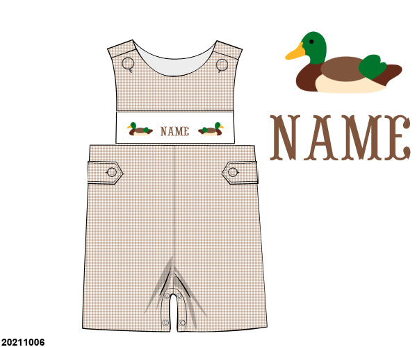PERSONALIZED DUCK JON JON PRE-ORDER